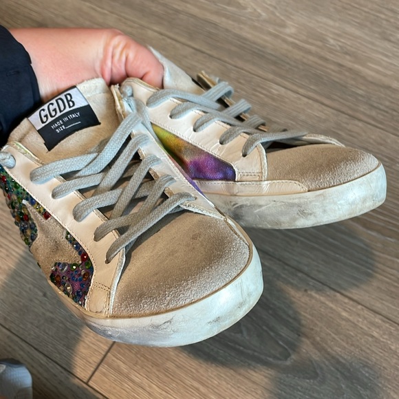 Golden Goose Trainers - Rainbow Fabric/Multicolour Stone/Ice Star - Picture 7 of 11